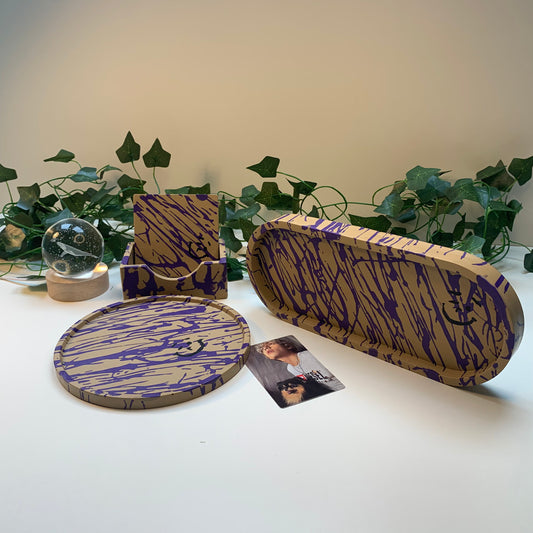 Layover | Full set of tray, plate and coasters